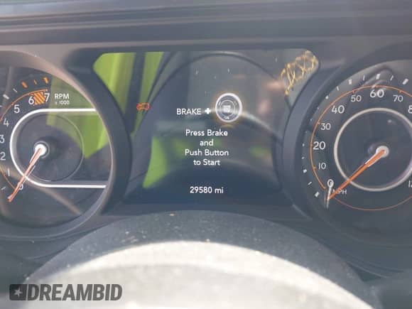 2024 Jeep Wrangler Willys z VIN 1C4PJXDG5RW244037, wystawiony jako IAAI lot #42070305 z przebiegiem 29 580 mil mil oraz . Historia ofert i sprzedaży dostępna na DreamBid. Obrazek 7.