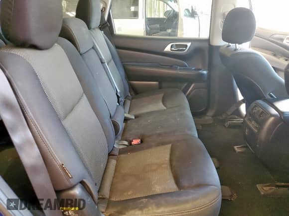 2018 Nissan Pathfinder S with VIN 5N1DR2MM7JC608061, listed as a Copart auction lot 60306305 with 215,186 mi miles and Salvage title. Bid and sale history available at DreamBid. Image 11.