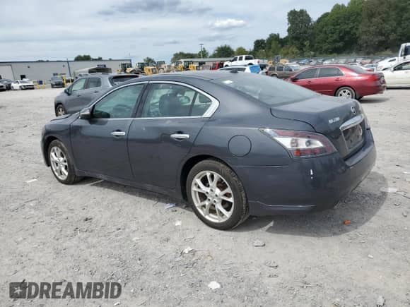 2013 Nissan Maxima SV with VIN 1N4AA5AP9DC823644, listed as a Copart auction lot 70665365 with 119,848 mi miles and Salvage title. Bid and sale history available at DreamBid. Image 2.