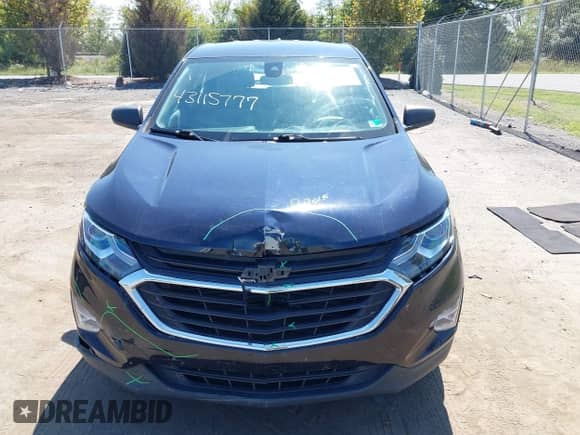 2020 Chevrolet Equinox LS с VIN 3GNAXHEV2LS688171, выставлен на аукционе IAAI как лот 43115777 с пробегом 93 397 миль миль и . История ставок и продаж доступна на DreamBid. Изображение 12.