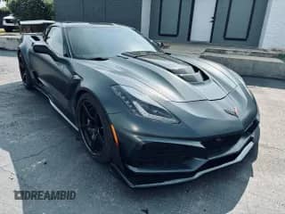 2019 Chevrolet Corvette ZR1 3ZR с VIN 1G1Y52D97K5802374, выставлен на аукционе Copart как лот 90066385 с пробегом 8 723 миль миль и Списание • Salvage title. История ставок и продаж доступна на DreamBid. Изображение 1.