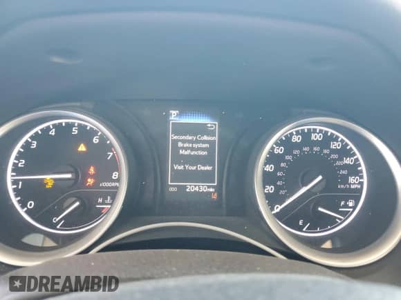 2022 Toyota Camry LE с VIN 4T1C11AK0NU700595, выставлен на аукционе Copart как лот 81089635 с пробегом 20 430 миль миль и Списание • Salvage title. История ставок и продаж доступна на DreamBid. Изображение 9.