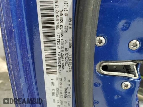 2016 Ram 1500 Tradesman z VIN 1C6RR6KG6GS415081, wystawiony jako Copart lot #47578425 z przebiegiem 122 852 mil mil oraz Czysty tytuł • Clean title. Historia ofert i sprzedaży dostępna na DreamBid. Obrazek 12.