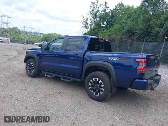2023 Nissan Frontier SV with VIN 1N6ED1EK2PN621809, listed as a IAAI auction lot 42791265 with 11,305 mi miles and . Bid and sale history available at DreamBid. Image 3.