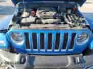 2021 Jeep Wrangler Unlimited Sahara with VIN 1C4JJXP60MW857202, listed as a Copart auction lot 68181055 with 47,872 mi miles and Non repairable. Bid and sale history available at DreamBid. Image 12.