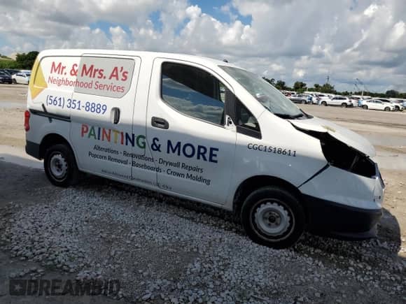 2016 Chevrolet City Express Cargo LT с VIN 3N63M0ZN9GK695837, выставлен на аукционе Copart как лот 81050665 с пробегом 96 128 миль миль и Списание • Salvage title. История ставок и продаж доступна на DreamBid. Изображение 4.