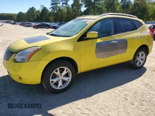 2010 Nissan Rogue S with VIN JN8AS5MV3AW149328, listed as a Copart auction lot 66698115 with 129,035 mi miles and Salvage title. Bid and sale history available at DreamBid. Image 1.