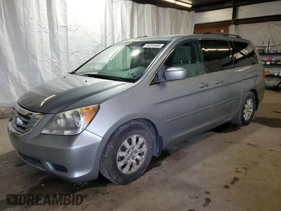 2009 Honda Odyssey EX with VIN 5FNRL38409B023557, listed as a Copart auction lot 84204405 with 143,010 mi miles and Salvage title. Bid and sale history available at DreamBid. Image 1.