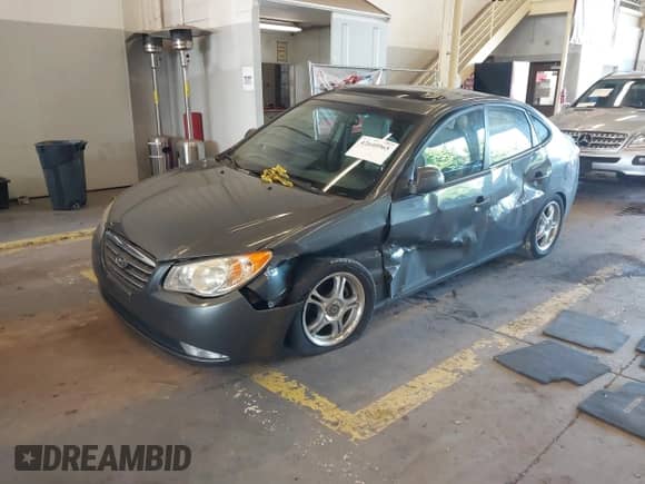 2009 Hyundai Elantra GLS with VIN KMHDU46D79U609983, listed as a IAAI auction lot 42640965 with 153,411 mi miles and . Bid and sale history available at DreamBid. Image 17.