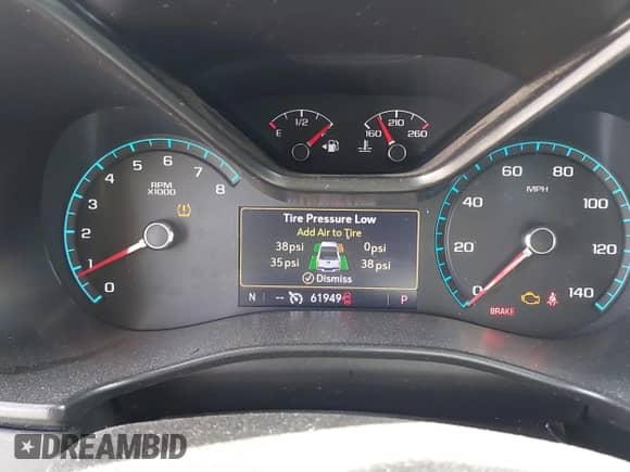 2020 Chevrolet Colorado 4WD LT с VIN 1GCGTCEN5L1233382, выставлен на аукционе IAAI как лот 42489220 с пробегом 61 949 миль миль и . История ставок и продаж доступна на DreamBid. Изображение 7.