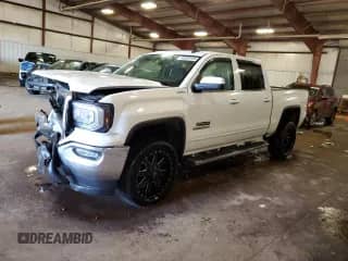 2018 GMC Sierra 1500 SLE z VIN 3GTU2MEC7JG296329, wystawiony jako Copart lot #83828185 z przebiegiem 186 249 mil mil oraz Czysty tytuł • Clean title. Historia ofert i sprzedaży dostępna na DreamBid. Obrazek 1.