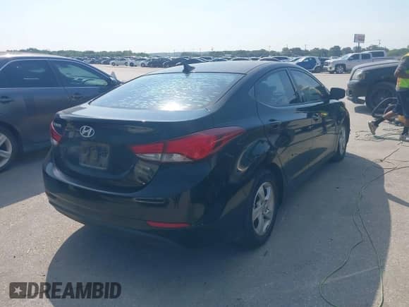 2014 Hyundai Elantra Limited with VIN KMHDH4AE1EU093747, listed as a IAAI auction lot 43034155 with 180,629 mi miles and . Bid and sale history available at DreamBid. Image 4.