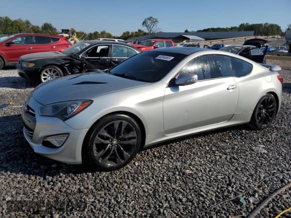 2013 Hyundai Genesis Coupe Grand Touring with VIN KMHHU6KJ2DU086941, listed as a Copart auction lot 80394665 with 164,610 mi miles and Salvage title. Bid and sale history available at DreamBid. Image 1.