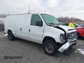 2013 Ford Econoline Cargo Commercial with VIN 1FTNE1EW1DDA21867, listed as a IAAI auction lot 41280581 with 186,166 mi miles and . Bid and sale history available at DreamBid. Image 1.