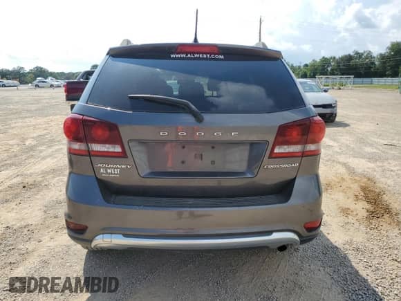 2017 Dodge Journey Crossroad Plus with VIN 3C4PDCGB3HT552165, listed as a Copart auction lot 69402875 with 126,435 mi miles and Non repairable. Bid and sale history available at DreamBid. Image 6.