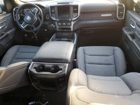 2022 Ram 1500 Big Horn z VIN 1C6RRFFG6NN343191, wystawiony jako Copart lot #89841395 z przebiegiem 57 223 mil mil oraz Szkoda całkowita • Salvage title. Historia ofert i sprzedaży dostępna na DreamBid. Obrazek 8.