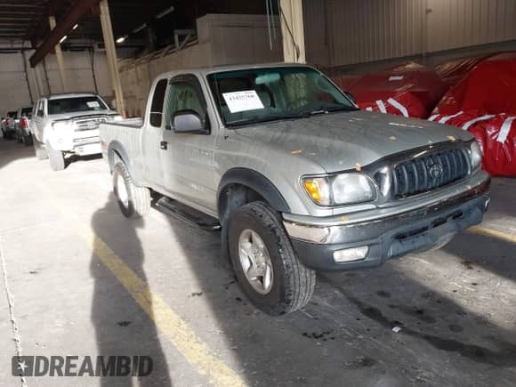 2003 Toyota Tacoma PreRunner with VIN 5TESN92N73Z168021, listed as a IAAI auction lot 43425760 with 201,908 mi miles and . Bid and sale history available at DreamBid. Image 1.