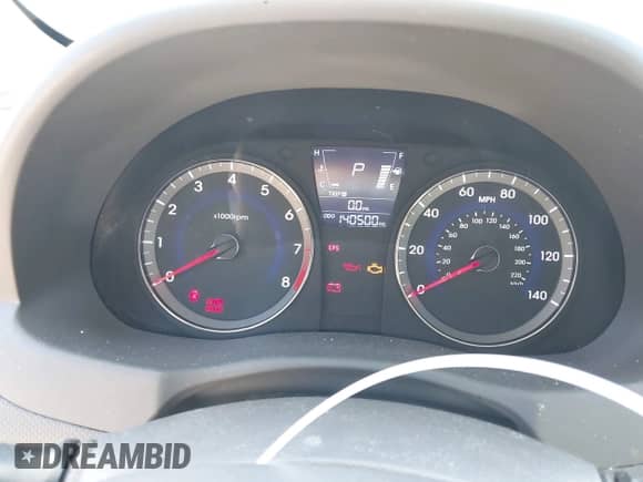 2012 Hyundai Accent GS с VIN KMHCT5AE6CU041673, выставлен на аукционе IAAI как лот 43122307 с пробегом 140 500 миль миль и . История ставок и продаж доступна на DreamBid. Изображение 7.