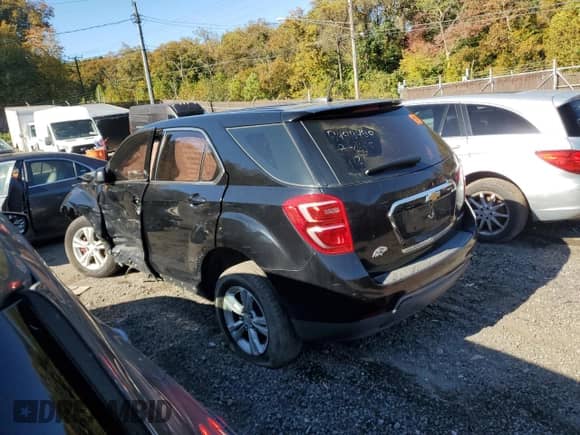 2016 Chevrolet Equinox LS с VIN 2GNALBEK9G6150800, выставлен на аукционе Copart как лот 87044265 с пробегом Не указан миль и Списание • Salvage title. История ставок и продаж доступна на DreamBid. Изображение 2.