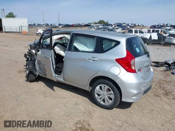2019 Nissan Note SV with VIN 3N1CE2CP0KL356797, listed as a IAAI auction lot 41919597 with 85,048 mi miles and . Bid and sale history available at DreamBid. Image 3.