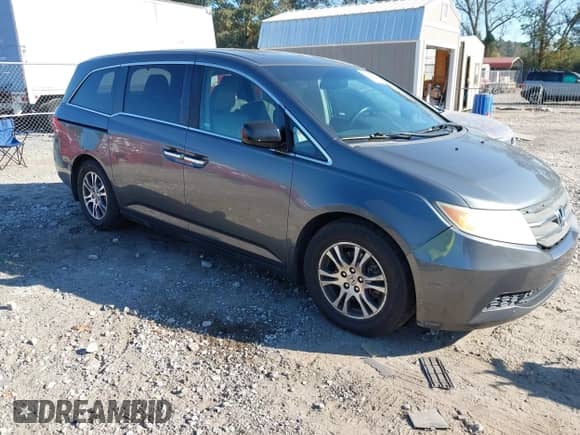 2013 Honda Odyssey EX-L с VIN 5FNRL5H66DB004744, выставлен на аукционе IAAI как лот 43488064 с пробегом 244 607 миль миль и . История ставок и продаж доступна на DreamBid. Изображение 1.