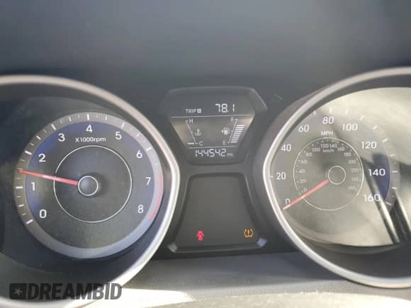 2015 Hyundai Elantra Sport with VIN KMHDH4AH5FU283062, listed as a Copart auction lot 54985475 with 144,542 mi miles and Clean title. Bid and sale history available at DreamBid. Image 9.