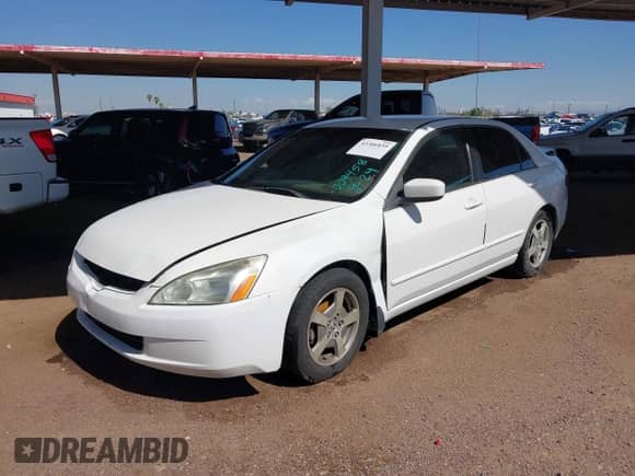 2005 Honda Accord with VIN JHMCN36445C009458, listed as a IAAI auction lot 43306839 with 154,425 mi miles and . Bid and sale history available at DreamBid. Image 2.
