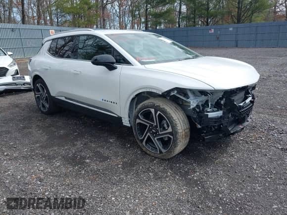 2024 Chevrolet Equinox EV LT с VIN 3GN7DMRP0RS295799, выставлен на аукционе IAAI как лот 41700897 с пробегом 7 565 миль миль и . История ставок и продаж доступна на DreamBid. Изображение 1.