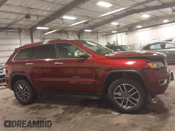 2019 Jeep Grand Cherokee Limited X with VIN 1C4RJFBG4KC590710, listed as a IAAI auction lot 42419789 with 35,017 mi miles and . Bid and sale history available at DreamBid. Image 14.