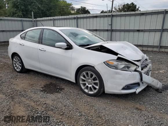 2013 Dodge Dart Limited with VIN 1C3CDFCA2DD342948, listed as a Copart auction lot 68744775 with 47,126 mi miles and Salvage title. Bid and sale history available at DreamBid. Image 4.