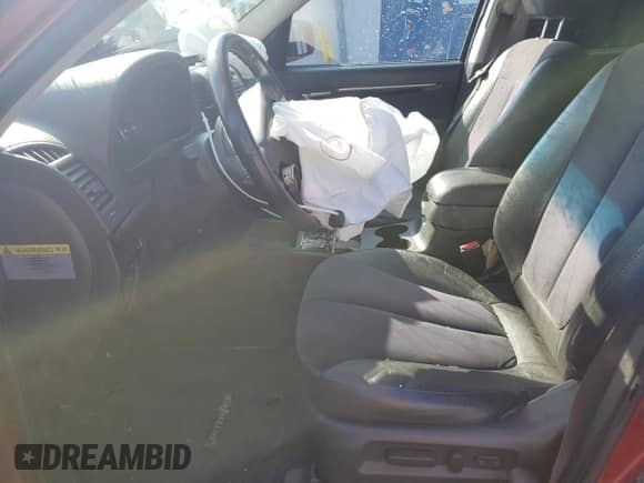2010 Hyundai Santa Fe SE with VIN 5NMSHDAG8AH355181, listed as a Copart auction lot 81095265 with 137,904 mi miles and Salvage title. Bid and sale history available at DreamBid. Image 7.