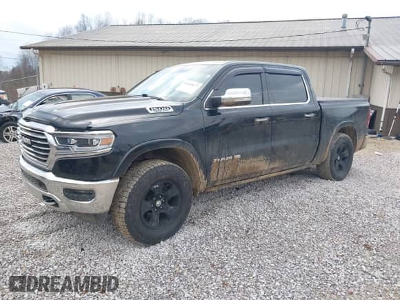 2019 Ram 1500 Longhorn with VIN 1C6SRFKT4KN518389, listed as a IAAI auction lot 41649677 with 96,662 mi miles and . Bid and sale history available at DreamBid. Image 17.