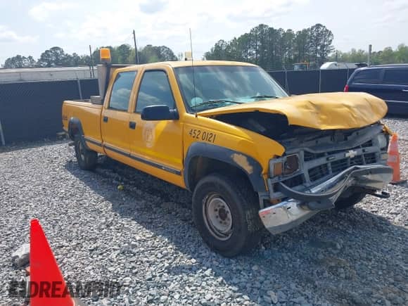 2000 Chevrolet Silverado 3500 с VIN 1GCHK33RXYF502693, выставлен на аукционе IAAI как лот 41941949 с пробегом 273 986 миль миль и . История ставок и продаж доступна на DreamBid. Изображение 1.