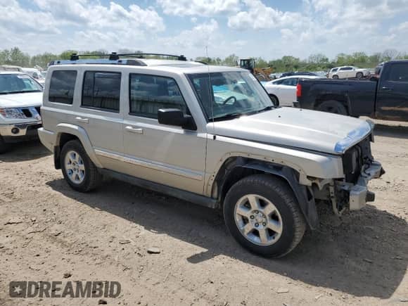 2007 Jeep Commander Limited with VIN 1J8HG58P17C672566, listed as a Copart auction lot 56271385 with 155,854 mi miles and Clean title. Bid and sale history available at DreamBid. Image 4.