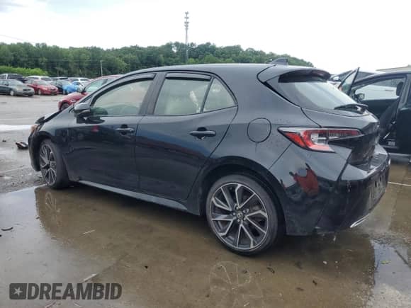 2022 Toyota Corolla XSE with VIN JTNC4MBE1N3165512, listed as a Copart auction lot 60106665 with 44,311 mi miles and Salvage title. Bid and sale history available at DreamBid. Image 2.