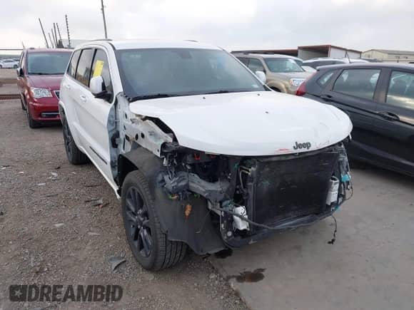 2017 Jeep Grand Cherokee Altitude with VIN 1C4RJFAG3HC707171, listed as a IAAI auction lot 42145431 with 82,199 mi miles and . Bid and sale history available at DreamBid. Image 1.