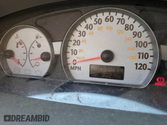 2004 Saturn ION ION 3 with VIN 1G8AL52F84Z166420, listed as a Copart auction lot 54301865 with 131,411 mi miles and Salvage title. Bid and sale history available at DreamBid. Image 9.