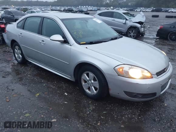 2011 Chevrolet Impala LT Fleet with VIN 2G1WG5EK5B1285761, listed as a IAAI auction lot 43436085 with 100,251 mi miles and . Bid and sale history available at DreamBid. Image 1.