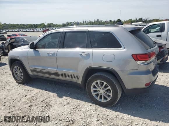 2021 Jeep Grand Cherokee Laredo E with VIN 1C4RJFAGXMC621222, listed as a Copart auction lot 70509785 with 75,482 mi miles and Salvage title. Bid and sale history available at DreamBid. Image 2.