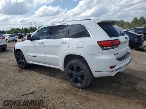 2015 Jeep Grand Cherokee Overland с VIN 1C4RJFCT5FC124995, выставлен на аукционе Copart как лот 61995845 с пробегом 63 808 миль миль и Списание • Salvage title. История ставок и продаж доступна на DreamBid. Изображение 2.
