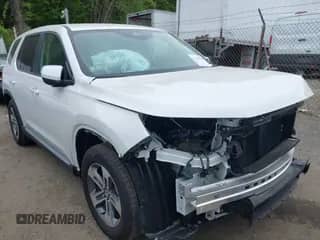 2025 Honda Pilot EX-L с VIN 5FNYG1H46SB029101, выставлен на аукционе IAAI как лот 42304540 с пробегом 11 797 миль миль и . История ставок и продаж доступна на DreamBid. Изображение 1.