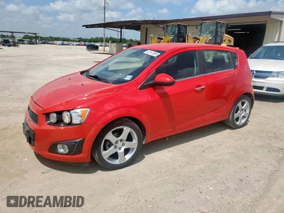 2016 Chevrolet Sonic LTZ with VIN 1G1JE6SB5G4146025, listed as a Copart auction lot 62147065 with 113,367 mi miles and Salvage title. Bid and sale history available at DreamBid. Image 1.