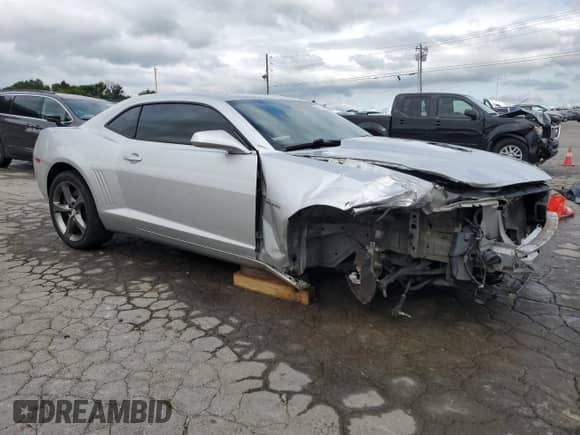 2013 Chevrolet Camaro SS with VIN 2G1FJ1EJ5D9106818, listed as a Copart auction lot 67653465 with 117,321 mi miles and Salvage title. Bid and sale history available at DreamBid. Image 4.