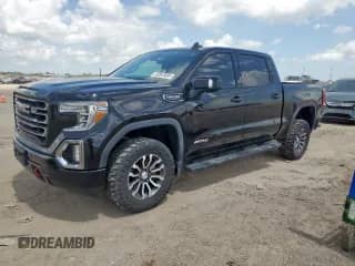 2019 GMC Sierra 1500 AT4 with VIN 1GTP9EED4KZ211424, listed as a Copart auction lot 63843385 with 56,118 mi miles and Clean title. Bid and sale history available at DreamBid. Image 1.