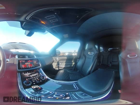 2018 Land Rover Range Rover Sport SVR with VIN SALWZ2SE6JA198429, listed as a Copart auction lot 43245285 with 93,680 mi miles and Clean title. Bid and sale history available at DreamBid. Image 12.