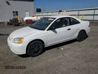 2003 Honda Civic with VIN 1HGEM21283L042474, listed as a Copart auction lot 66201995 with 204,440 mi miles and Salvage title. Bid and sale history available at DreamBid. Image 1.