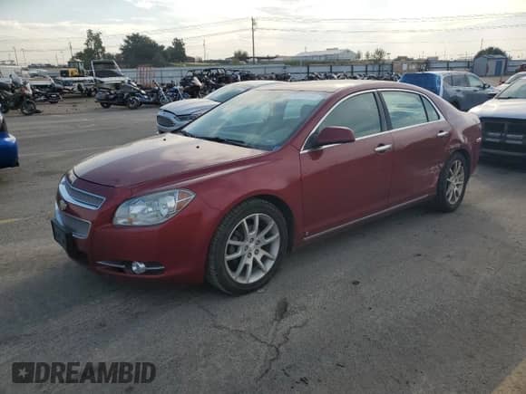 2009 Chevrolet Malibu LTZ with VIN 1G1ZK57B59F191360, listed as a Copart auction lot 68979695 with 165,640 mi miles and Salvage title. Bid and sale history available at DreamBid. Image 1.