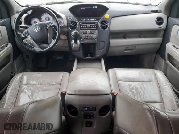 2014 Honda Pilot EX-L z VIN 5FNYF4H56EB056395, wystawiony jako Copart lot #87113095 z przebiegiem 175 241 mil mil oraz Czysty tytuł • Clean title. Historia ofert i sprzedaży dostępna na DreamBid. Obrazek 8.