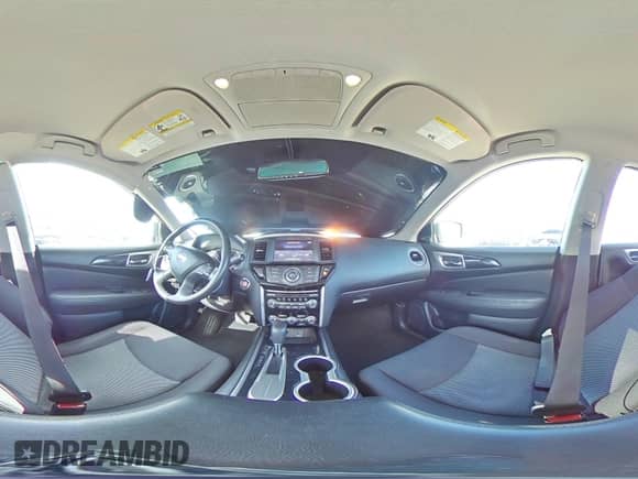 2020 Nissan Pathfinder SV with VIN 5N1DR2BN1LC641054, listed as a Copart auction lot 83821495 with 55,305 mi miles and Salvage title. Bid and sale history available at DreamBid. Image 15.