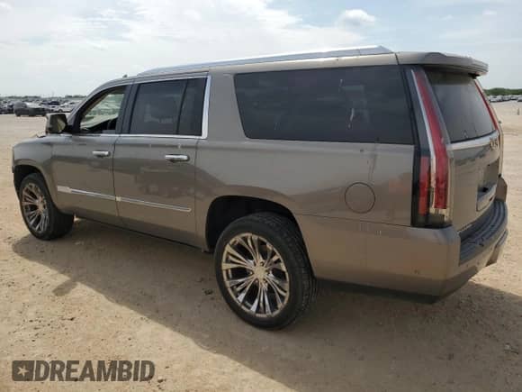2017 Cadillac Escalade ESV Luxury с VIN 1GYS3HKJ9HR239875, выставлен на аукционе Copart как лот 53777875 с пробегом 130 277 миль миль и Списание • Salvage title. История ставок и продаж доступна на DreamBid. Изображение 2.